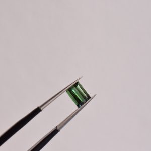 tourmaline verte rectangle bijoux sur mesure créatrice lyon