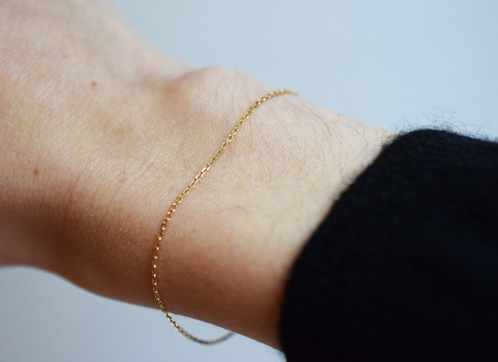 bracelet permanent or lyon