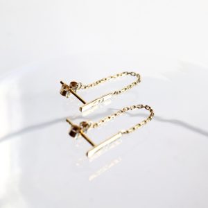 Boucles d'oreilles Chaîne