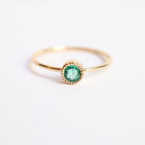Bague Ainay émeraude