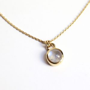 Collier pierre de lune