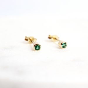 Puces Précieuses émeraude