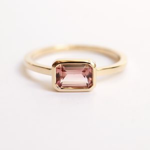 Bague Manhattan tourmaline rose